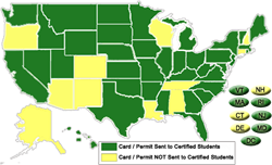 Wallet Card Replacement Map